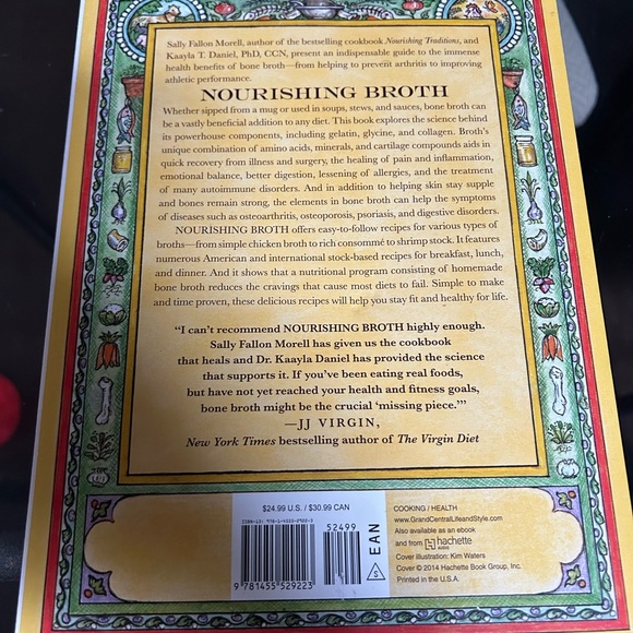 Sally Fallon Morell Kitchen Brand New Nourishing Broth Book By